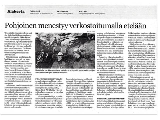 Lapin Kansa Alakerta 13.4.2012 Lapin Kansa Alakerta 13.4.2012