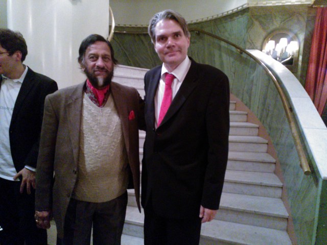 Rajendra K. Pachauri ja Yrjö Myllylä