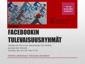 Facebookin tulevaisuusryhmät, YMy, 28.2.2017, 2.0